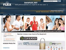 Tablet Screenshot of lojaflex.net